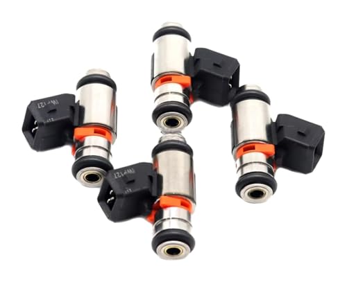 Einspritzdüsen Für Fiesta Für Ecosport 1.6L Flex 1.0 Kompressor Zetec 03-06 IWP-127 50103302 1221551 IWP127 Auto Kraftstoff Injektor Düse Auspuff(4pcs) von ATACDVDYEU
