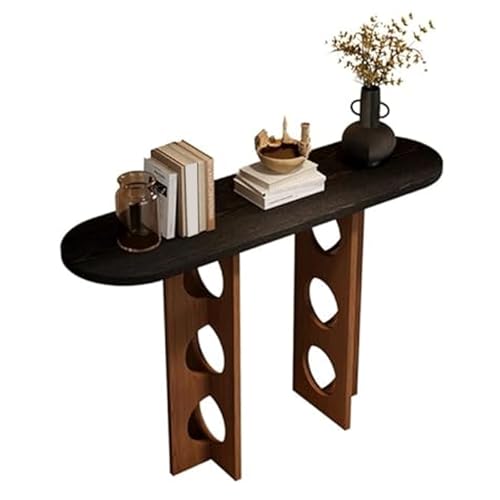 ATAPNLNMTZ Konsolentisch mit Stauraum für Flur oder Wohnzimmer, Schmaler Eingangsbereich Tisch Modern, Praktisches Möbel für Zuhause(Multi-Colored,51.1in/130cm) von ATAPNLNMTZ
