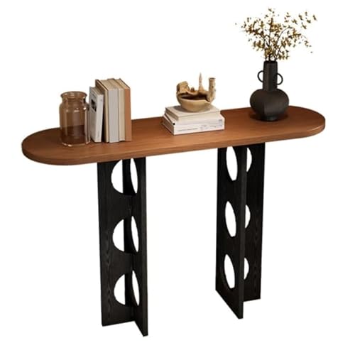 ATAPNLNMTZ Konsolentisch mit Stauraum für Flur oder Wohnzimmer, Schmaler Eingangsbereich Tisch Modern, Praktisches Möbel für Zuhause(Yellow,55.1in/140cm) von ATAPNLNMTZ