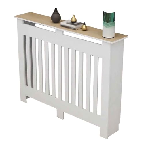 Heizkörperabdeckung Mit Regal, Einfach Zu Montieren, Heizkörperverkleidung Für Wohnzimmer Und Schlafzimmer, Stilvolle Wohnraumdekoration(37.4x7.8x33.4in/95x20x85cm) von ATAPNLNMTZ