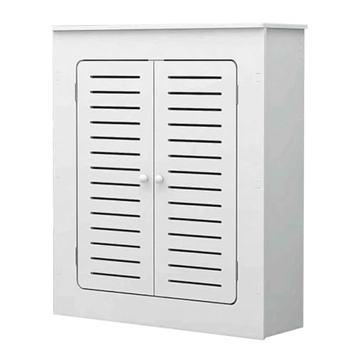 Heizkörperverkleidung Schrank mit Ablage und Doppeltüren, Moderner Heizschrank Organizer für Wohnzimmer Schlafzimmer Badezimmer(25.9x9x24.4in/66x23x62cm) von ATAPNLNMTZ