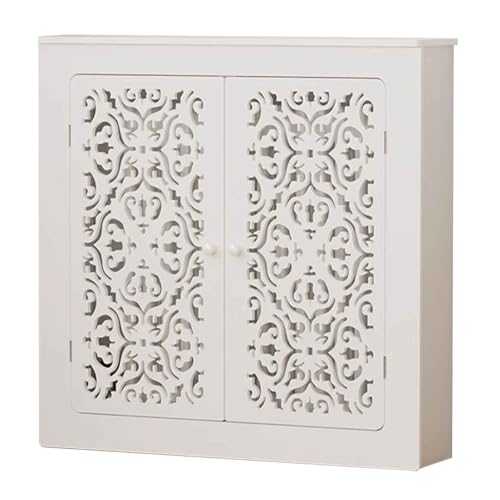 Moderner Heizkörperverkleidungsschrank für Wohnzimmer, Schlafzimmer Oder Flur, Stilvolles Wandregal mit Praktischem Stauraum(17.7x30.7x4.9in/45x78x12.5cm) von ATAPNLNMTZ
