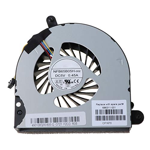 ATATMOUNT CPU-Lüfter Laptop-Kühler 4-Draht-ORG für HP Elitebook 8560p 8570p 8560 8560B Probook 6560B 6565B 6570B von ATATMOUNT