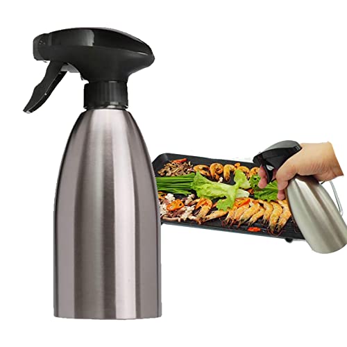 ATB-GIFT 500ml Öl Spray, Oil Sprayer Olivenöl Sprüher, Öl Sprühflasche, Essig Spritzer Ölspender für Küche, Kochen, BBQ, Backen, Grillen, Braten, Salat von ATB-GIFT