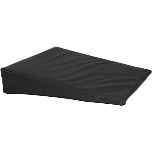ATC Handels GmbH Lagerungskissen in eckig und rund mit hochwertiger Schaumstofffüllung und Kunstlederbezug in verschiedenen Größen - für Massage (schwarz, eckig 38x38x8/1 cm) von ATC Handels GmbH