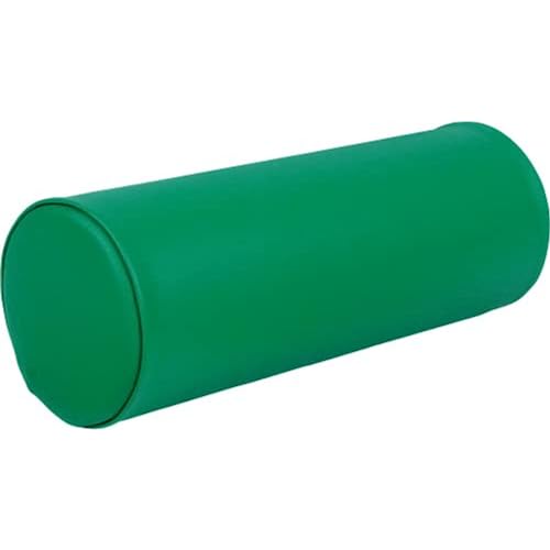 ATC Handels GmbH Lagerungsrolle mit Kunstlederbezug mit qualitativem Ether-Schaum - Länge: 40cm - in 3 verschiedenen Durchmesser und 5 Entlastungsrolle (grün, 40 x 10cm) von ATC Handels GmbH