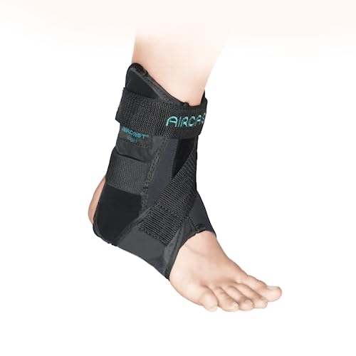 Aircast AirGo Sprunggelenkschiene in verschiedenen Größen für Links oder Rechts - 1 Stück - Höchster Komfort und optimale Stabilität für schnelle Genesung und aktive Bewegung (XL, Links) von ATC Handels GmbH