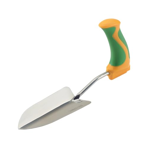 Easi-Grip® ergonomisches Gartenwerkzeug für eingeschränkte Personen, die im Garten Arbeiten möchten - in verschiedenen Ausführung und Längen - Gartenarbeit, Hochbeet (kurz, Schaufel) von ATC Handels GmbH