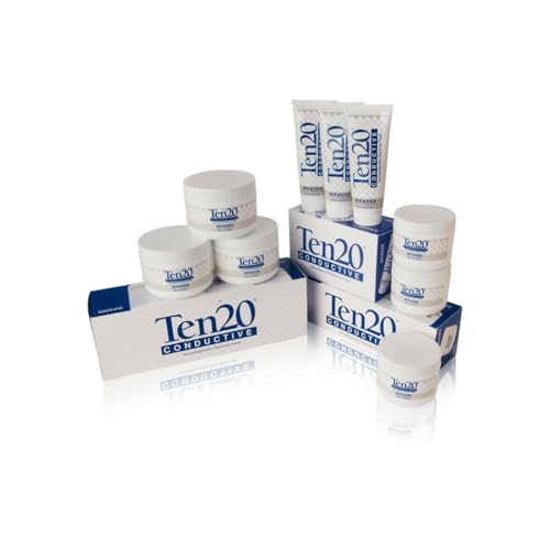Ten20 Klebe- und Leitpaste Neurodiagnostische Kontaktpaste für Elektroden Optimaler Halt & Signalübertragung Wasserlöslich, rückstandsfrei, CT-tauglich (3 Tuben á 114g) von ATC Handels GmbH