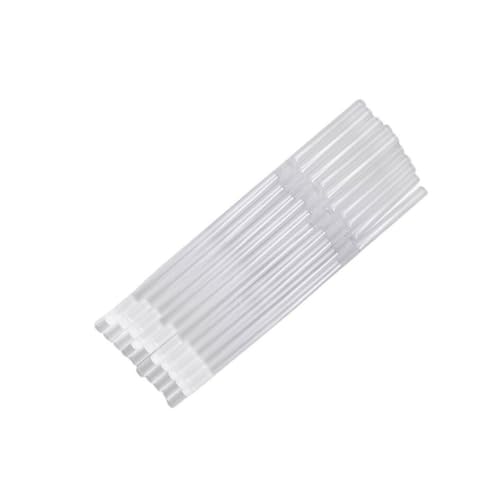 Trinkhalme mit Rückflussstopp 19 cm – 10 Stück transparent & knickbar – BPA-frei – Ideal bei Schluckbeschwerden, Dysphagie & Blähungen von ATC Handels GmbH