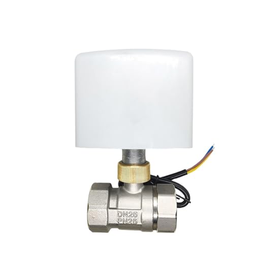 1/2 "3/4" 1 "Edelstahl-Kugelhahn Dreileiter Zweisteuerung Zweiwege 220 V 24 V 12 V Antrieb Innengewinde S(3/4",24VDC) von ATDJKVYH