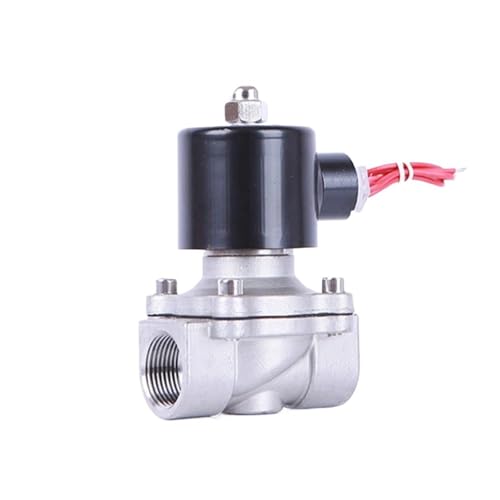 24v 110v 220v 12v 1/2 zoll Magnetventil Edelstahl Direkt Wirkenden Normalerweise Geschlossen(2W-15B NBR,NPT_24VVDC) von ATDJKVYH