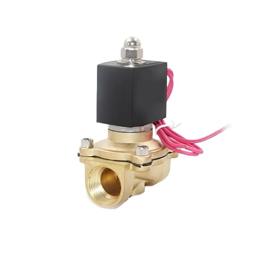 3/4 Zoll Messing-Magnetventil, 24 V, 12 V, 220 V, 110 V, IP65, wasserdicht, normalerweise geschlossenes Messing-Magnetventil(NPT_24VDC_VITON-SEAL) von ATDJKVYH