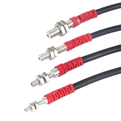 ATDJKVYH 1 stücke Kleine Laser Sensor Diffuse Reflexion M03 04 05 10-30VDC NPN PNP Sichtbar Spot 2mm Miniatur Optische Schalter(M4 80mm NPN NO) von ATDJKVYH