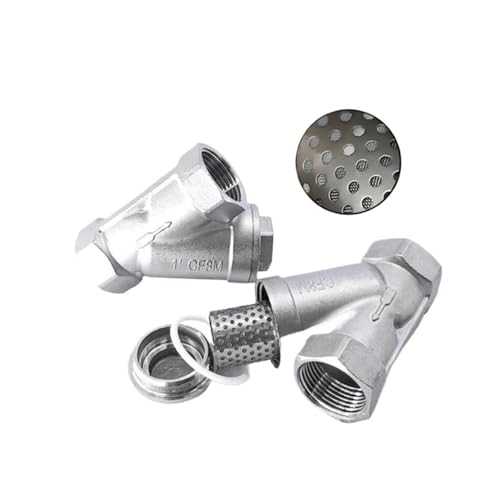ATDJKVYH 2 stücke 304 Edelstahl 1/2 3/4 1 Innengewinde Y-typ Filter Booster Pumpe Haushalts Wasserzähler Wasser Reinigung Filter Ventil(DN20 3l4) von ATDJKVYH