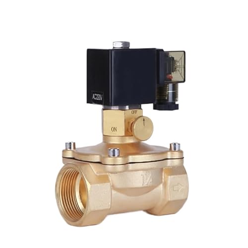 DN15-50 Magnetventil Messing mit manuellem Notschalter AC220V DC24V for Wasser, Öl, Luft + Energiespar-Magnetventil(DN40,G_DC24V_ENERGY SAVING TYPE) von ATDJKVYH