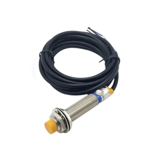 Näherungsschalter LJC12A3-5-Z Zylindrischer kapazitiver Ansatzsensor 5 mm Erfassungsabstand AX BX AY BY DC 6-36 V(LJC12A3-5-Z-BX) von ATDJKVYH