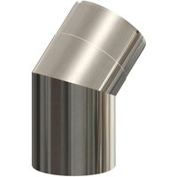 Atec Bogen IronPoly 45Grad, Edelstahl blank DN 80/125 von ATEC ABGAS-TECHNOLOGIE