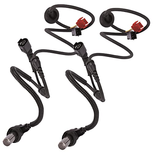 ATEC Germany 2x ABS-Sensor vorne, Länge 1025mm Kompatibel mit A udi A4 B5 (8D2) (8D5), SKODA SUPERB 1 (3U4), VW PASSAT B5.5 (3B6) (3B3), PASSAT B5 (3B5) (3B2) von ATEC Germany