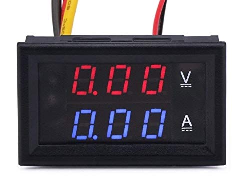ATEC - [Modell YB27VA] Digitales Voltmeter DC 0-100V 10A 0.28" LED Dual Display [Modell YB27VA] - von ATEC by Carboni Christian