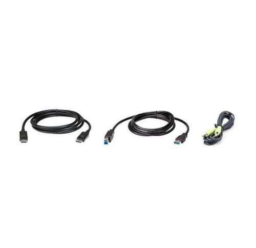 ATEN 2M USB DisplayPort KVM Cable Kit, 2L-7D02UDPX3 von ATEN