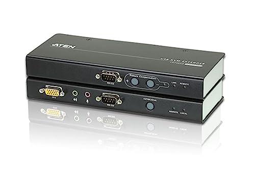 ATEN CE750A VGA KVM Extender mit Audio und RS232 schwarz von ATEN