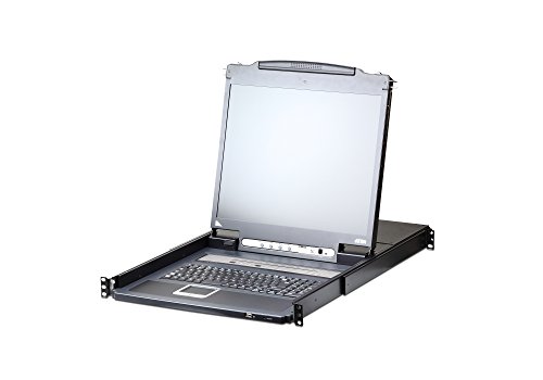 Aten CL5708iM LCD KVM Switch Over IP, USB-PS/2,VGA, 8-Ports Deutsch von ATEN