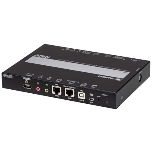 ATEN CN9850 1-Local-Remote Share Access Einzelport 4K HDMI KVM Over IP Switch ATEN CN9850 1-Local-Remote Share Access Einzelport 4K HDMI KVM Over IP Switch von ATEN