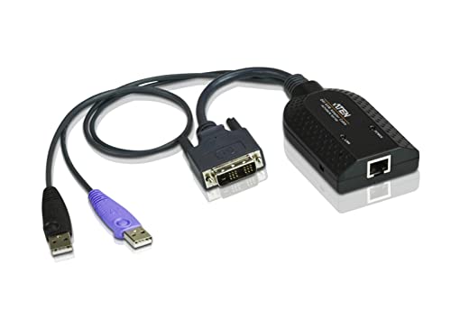 ATEN KA7166 DVI-USB-KVM-Adapterkabel, schwarz ATEN KA7166 DVI-USB-KVM-Adapterkabel, schwarz von ATEN