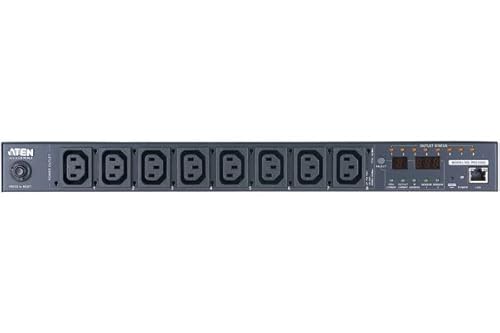 ATEN PDU 8X C13 1U PE8108 direkt an der Steckdose messbar, Switch ATEN PDU 8X C13 1U PE8108 direkt an der Steckdose messbar, Switch von ATEN