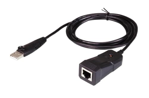 ATEN UC232B USB zu RS-232 Adapter 1,2m, Schwarz von ATEN