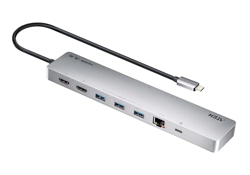 ATEN UH3240 USB-C Dock 4K Dual Display mit Power Passthrough von ATEN