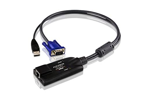 ATEN USB - VGA to Cat5e/6 KVM Adapter Cable (CPU Module), schwarz von ATEN