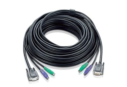 Aten 2L-1020P PS/2" KVM Slim-Line Kabel, 20m von ATEN