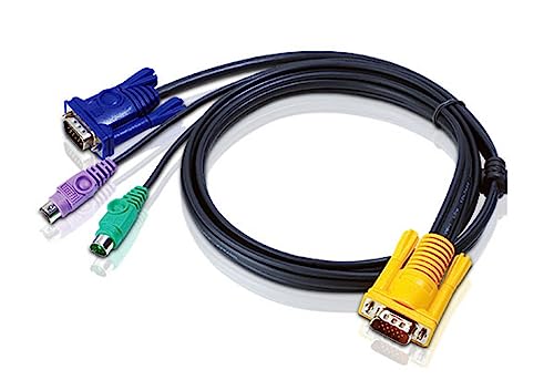 Aten 2L-5203P VGA-Kabel Schwarz von ATEN