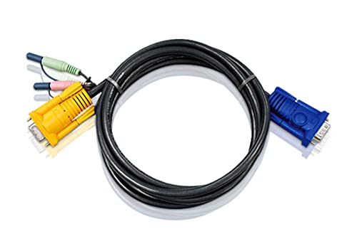 Aten 2L-5205A 3-in-1 Audio/Video KVM Kabel 5m von ATEN