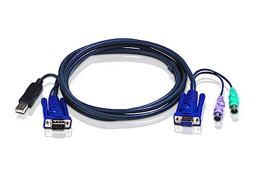 Aten 2L-5502UP USB KVM Kabel 1,8m von ATEN