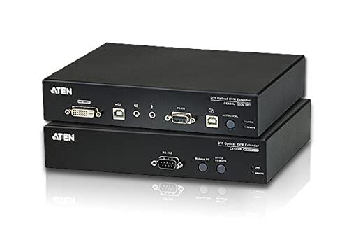 Aten CE680 DVI Optical KVM Extender 600 m von ATEN
