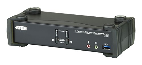 Aten CS1922 KVMP Switch DP/Audio/USB3.0 von ATEN