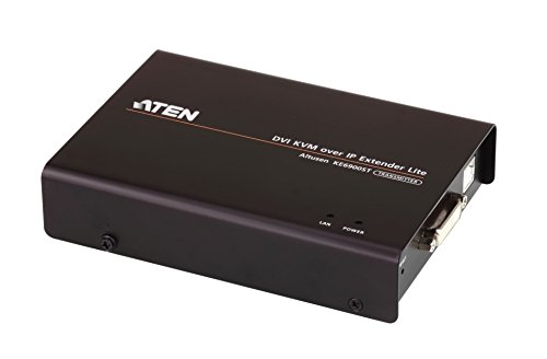 Aten KE6900ST 60668F KVM-Over-IP-Transmitter, DVI-D, USB schwarz von ATEN