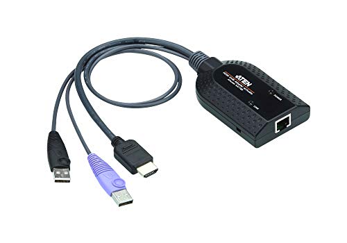 Aten USB HDMI Virtual Media KVM Adapter Cable (Support Smart Card Reader and Audio De-Embedder) von ATEN