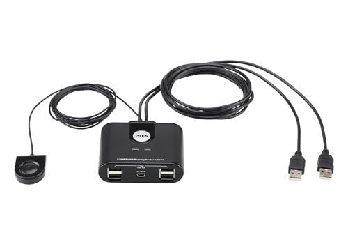 Aten USB US224-AT Verteiler 4 USB in 2 Computern USB 2.0 Aten USB US224-AT Verteiler 4 USB in 2 Computern USB 2.0 von ATEN