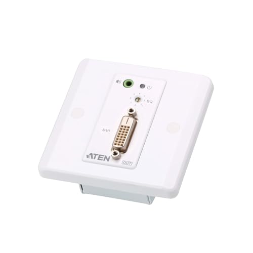 Aten VE607 DVI/Audio Cat5 Extender Wandplatte weiß Aten VE607 DVI/Audio Cat5 Extender Wandplatte weiß von ATEN