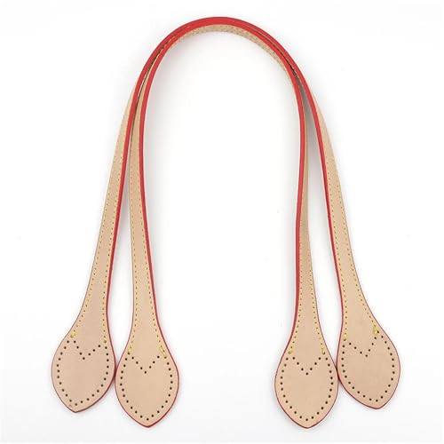 ATEUXOL Griffe für die Handtaschen 1 Paar Taschengürtel Schultergurte Ledergürtelstreifen Ersatz for Handtasche Tasche Rucksack Griff 60 cm(Type1) von ATEUXOL