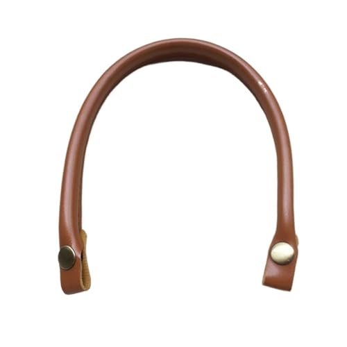 ATEUXOL Griffe für die Handtaschen 2 Stück Taschengriffe Ersatz for Handtaschen Damen Umhängetaschengurt PU-Leder Taschen Gürtelverschluss Zubehör Griff(Yellow) von ATEUXOL