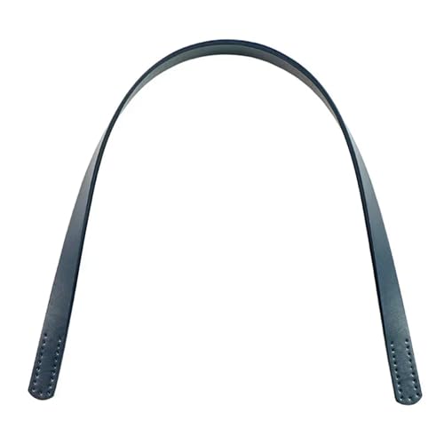ATEUXOL Griffe für die Handtaschen 4-teiliger Handtaschengriff, Leder-Umhängetaschengurt, Ersatzgriff for Handtaschen-Umhängetaschengurt, Handtaschen-Zubehör, 60 cm(Dark Blue) von ATEUXOL