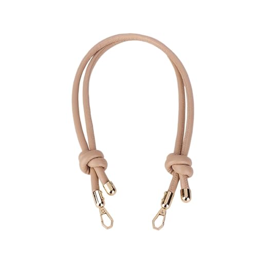 ATEUXOL Griffe für die Handtaschen Handtaschengriffe, abnehmbare PU-Taschengurte mit verstellbarem Taschenzubehör, Taschengurte Schnallen(Khaki) von ATEUXOL