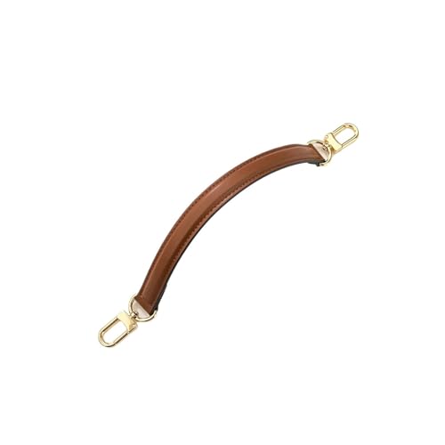 ATEUXOL Griffe für die Handtaschen Ledertaschengriff, geeignet for Beuteltaschen, spezieller Handgürtel, Lederhandschlaufe for Damenhandtaschen(Brown) von ATEUXOL