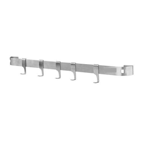 ATEUXOL Küchenutensilien-Halter 46CM Home Storage Küchenschiene mit 5 Haken Wandmontage Hängender Utensilienhalter Rack ATEUXOL Küchenutensilien-Halter 46CM Home Storage Küchenschiene mit 5 Haken Wandmontage Hängender Utensilienhalter Rack von ATEUXOL