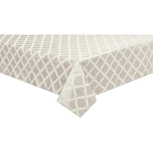 ATEUXOL Tischdecke Tischdecke 70"x104" Tischdecken Rechteckige Tischdecke Dekorative Tischdecke Tischdecken for Partys(Khaki) von ATEUXOL